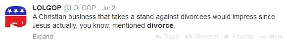 divorce hypocrisy